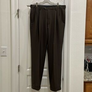 Haggard Clothing classic fit dark brown pants 36x32